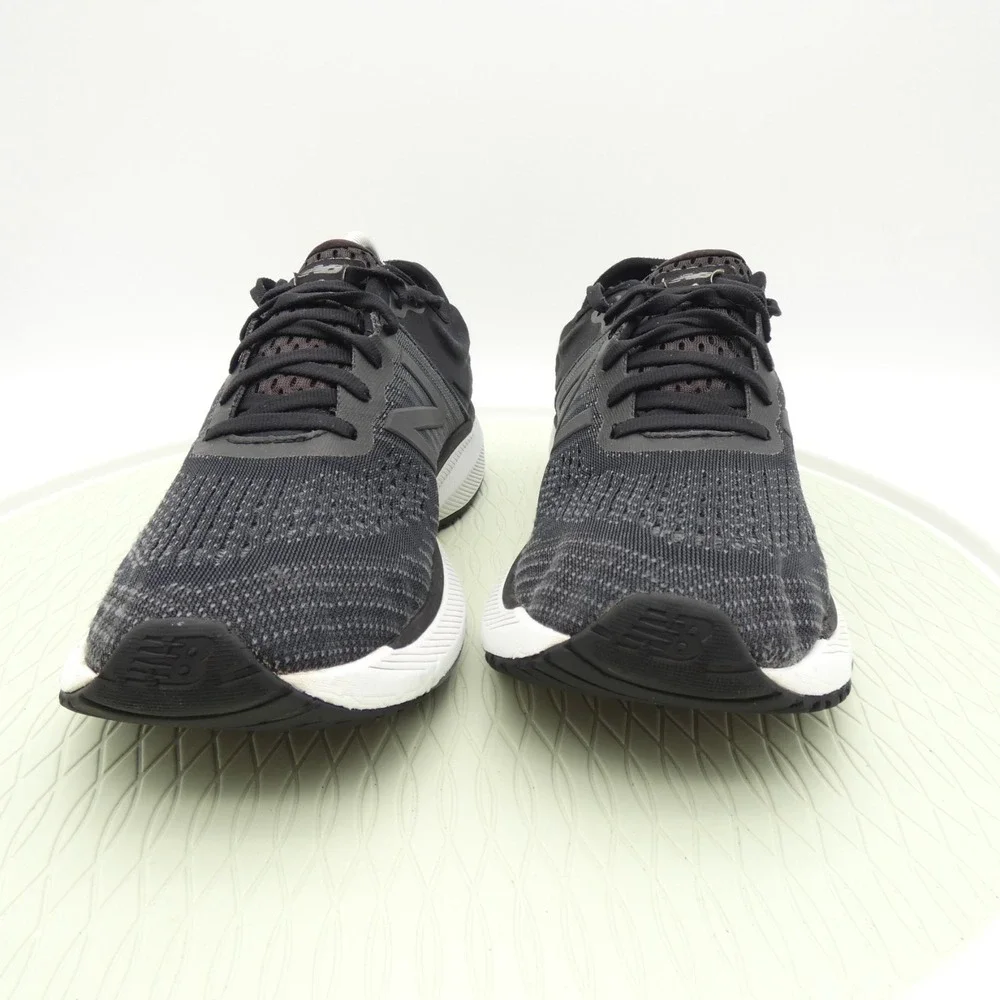 New Balance 860 V10 Mens 10 Athletic Running Shoes Black White - No In Soles